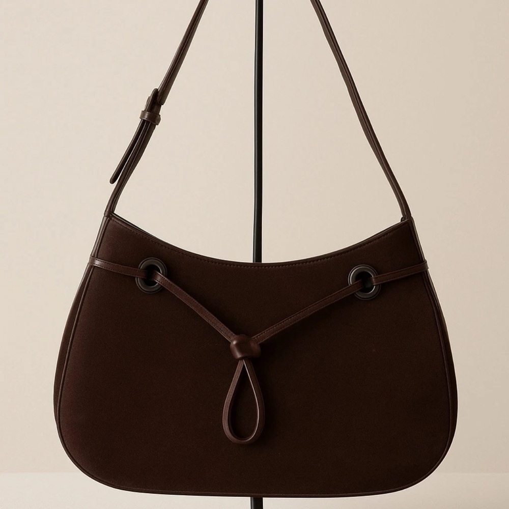 Rare vintage gucci tom ford horsebit hobo brown suede shoulder bag